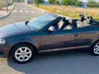 Usado Audi A3 Cabriolet Attraction 105 CV (77 kW) 2010 Gris / plata Descapotable
