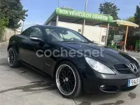 Usado Mercedes SLK200 163 CV (119 kW) 2006 Negro Descapotable