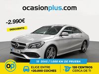 Usado Mercedes CLA200 136 CV (100 kW) 2018 Gris Berlina