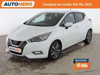 Usado Nissan Micra N-Connecta 90 CV (66 kW) 2019 Blanco Utilitario