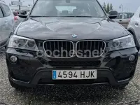 Usado BMW X3 177 CV (130 kW) 2012 Negro SUV