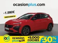 Usado Hyundai Kona N Line 120 CV (88 kW) 2023 Rojo SUV