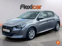 Usado Peugeot 208 Active 100 CV (73 kW) 2021 Gris Utilitario