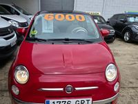 Usado Fiat 500 75 CV (55 kW) 2009 Rojo Descapotable