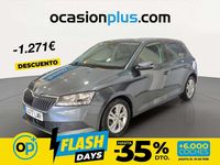 Usado Skoda Fabia Ambition 95 CV (69 kW) 2021 Gris / plata Berlina