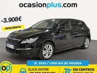Usado Peugeot 308 Style 120 CV (88 kW) 2020 Negro Utilitario