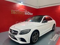 Usado Mercedes C200 160 CV (117 kW) 2019 Blanco Berlina