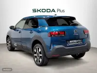 Usado Citroën C4 PureTech 110 CV (80 kW) 2018 Azul Berlina