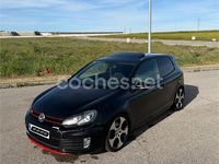 Usado VW Golf VI GTI 210 CV (154 kW) 2010 Negro Utilitario