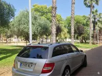 Usado Mercedes C200 Avantgarde 136 CV (100 kW) 2012 Gris / plata Familiar
