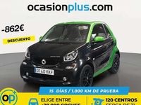 Usado Smart ForTwo Electric Drive 60 kW (82 CV) 2018 Negro Descapotable