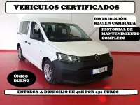 Usado VW Caddy 102 CV (75 kW) 2021 Blanco Monovolumen