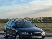 Usado Audi A3 Ambiente 140 CV (102 kW) 2005 Negro Utilitario