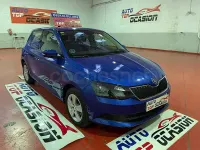 Usado Skoda Fabia Ambition 95 CV (69 kW) 2018 Azul Berlina