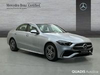 Usado Mercedes C300e AMG line 313 CV (230 kW) 2024 Plata hightech