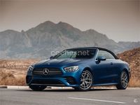 Usado Mercedes E450 367 CV (269 kW) 2020 Azul Descapotable
