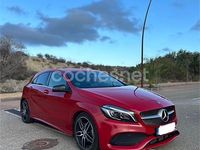 Usado Mercedes A200 AMG line 136 CV (100 kW) 2017 Rojo Berlina