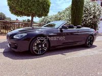Usado BMW 640 Cabriolet 313 CV (230 kW) 2013 Negro Descapotable