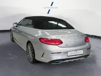 Usado Mercedes C220 170 CV (125 kW) 2018 Gris / plata Descapotable