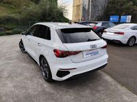 Usado Audi A3 S-Line 150 CV (110 kW) 2020 Blanco Berlina