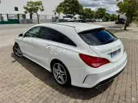 Usado Mercedes CLA220 Shooting Brake 177 CV (130 kW) 2016 Blanco Familiar