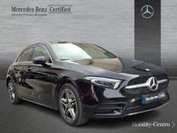 Usado Mercedes A250 AMG line 218 CV (160 kW) 2022 Negro cosmos Berlina