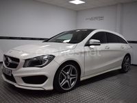 Usado Mercedes CLA200 Shooting Brake AMG line 136 CV (100 kW) 2015 Blanco Familiar