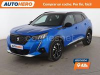 Usado Peugeot 2008 GT-line 131 CV (96 kW) 2021 Azul SUV