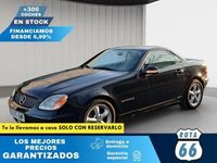 Usado Mercedes SLK200 163 CV (119 kW) 2001 Negro Descapotable