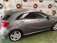 Usado Mercedes A200 AMG line 136 CV (100 kW) 2015 Gris / plata Berlina