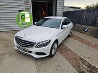 Usado Mercedes C220 170 CV (125 kW) 2015 Blanco Berlina