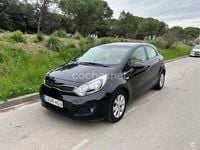 Usado Kia Rio 90 CV (66 kW) 2011 Negro Berlina