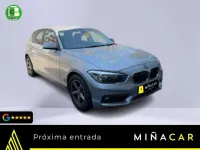 Usado BMW 118 140 CV (102 kW) 2018 Gris Utilitario
