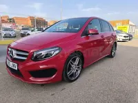 Usado Mercedes B180 AMG line 109 CV (80 kW) 2016 Rojo Utilitario