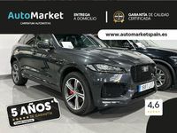 Usado Jaguar F-Pace R-Sport 300 CV (220 kW) 2018 Gris / plata SUV