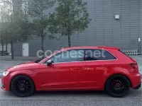 Usado Audi A3 Ambition 150 CV (110 kW) 2013 Rojo Berlina