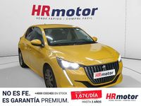 Usado Peugeot 208 Style 101 CV (74 kW) 2021 Amarillo Utilitario