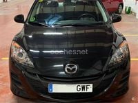 Usado Mazda 3 Style 105 CV (77 kW) 2010 Negro Berlina