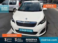 Usado Peugeot 108 Allure 69 CV (50 kW) 2021 Blanco Utilitario