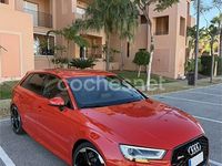 Usado Audi RS3 400 CV (294 kW) 2018 Rojo Berlina