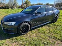 Usado Audi A6 Advanced 190 CV (139 kW) 2017 Azul Berlina