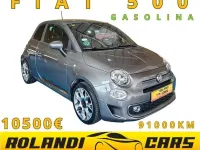 Usado Fiat 500 Lounge 69 CV (50 kW) 2018 Gris Utilitario