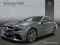 Usado Mercedes C220 AMG line 196 CV (144 kW) 2020 Gris Berlina