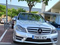 Usado Mercedes C200 Avantgarde 136 CV (100 kW) 2011 Gris / plata Berlina