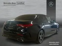 Usado Mercedes C200 AMG line 204 CV (150 kW) 2022 Azul Berlina