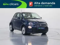 Usado Fiat 500 Lounge 69 CV (50 kW) 2019 Azul Utilitario