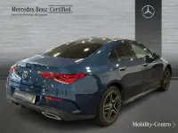 Usado Mercedes CLA250e AMG line 160 CV (117 kW) 2021 Denim blue  metallic paint Coupe