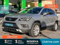 Usado Seat Ateca 4Drive 150 CV (110 kW) 2018 Gris / plata SUV