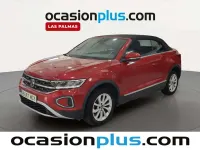 Usado VW T-Roc Cabriolet Style 110 CV (80 kW) 2022 Rojo Descapotable