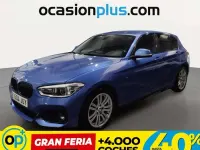 Usado BMW 116 116 CV (85 kW) 2015 Azul Utilitario